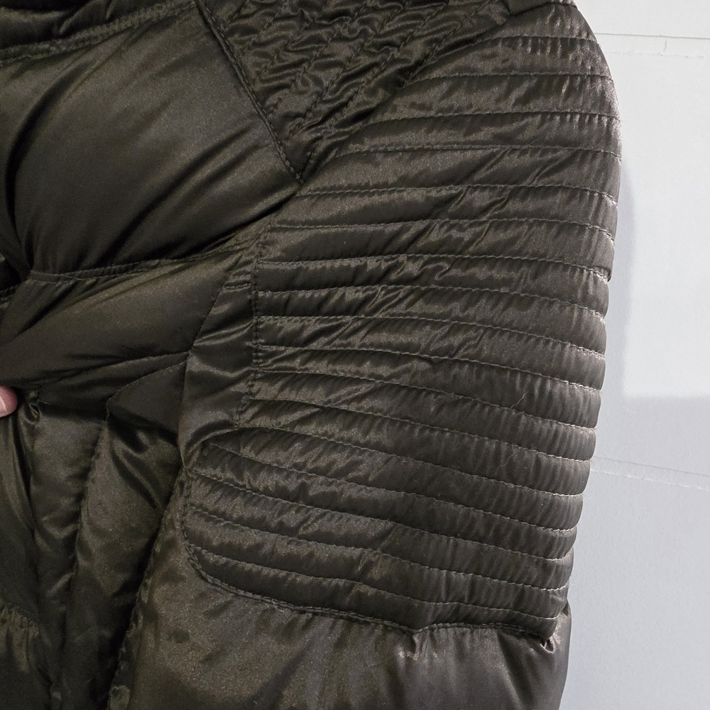 Bcbgeneration Ultralight Packable Olive Jacket Sm… - image 6